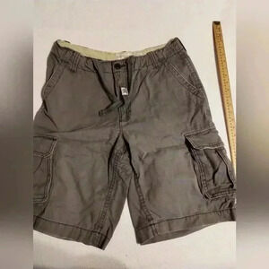 Aeropostale authentic cargo size 34 olive grey utility shorts  Men